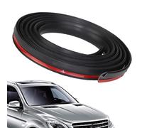 Windshield Seal Strip, H Shape Weather Trim, Car Gap Sealing Rubber, Flexible Waterproof Dustproof Noise Reduction Easy Install Design, Automotive Use for Suvs Minivans Trucks Protection
