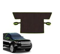 Windshield Snow Cover - Protector de hielo para el coche, protector de hielo de invierno con diseño de solapa, protector frontal de cristal para el coche, protección contra el hielo, protección contra