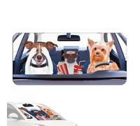 Windshield Sunshade, Dog Pattern Sunvisor, 10,24 x 10,24 x 0,59 pulgadas Adorable Lightweight Foldable Heat Insulating Shield, UV Protection Cover for Truck, Car, Parking and Travel Use