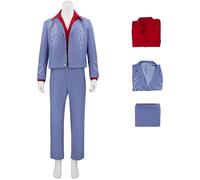 Windskids Bruno Disfraz Hombre Cosplay MV Die with A Smile Mars Traje Vintage Smoking Chaqueta Camisa Pantalón Set para Halloween Carnaval Fiesta Mascarada Performance Costume