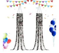 Windsocks Halloween 2 Piezas Gran Cartel Decorativo De Manga Viento | Cartel De Porche Halloween para casa, porche, balcón, patio, terraza, jardín, entrada