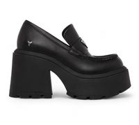 Windsor Smith Mujer Negro Plataforma Zapatos Mocasines Piel - Spolied