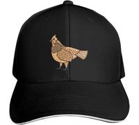Windsoul Diseño Tribal de urogallo rufo - Gorra de béisbol de Color Gorra de Pesca Sombrero de Golf Hombre Divertidos Sombreros Visera térmica Damas Hombres Cool