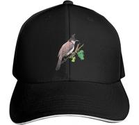 Windsoul Gorra de béisbol Bulbul con Bigotes Rojos o Cresta Sombrero de Playa Sombrero Divertido Salida de Playa de Lujo Damas Cool