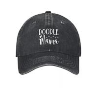 Windsoul Gorra de béisbol clásica Doodle Cute Doodle Dog Mom Rave Hat Man Luxury Hiking Hat Foam Party Hat Men's Women's Versatile