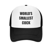Windsoul Regalos de Polla más pequeña de Vintage Worlds - Divertidas Ideas de Regalos de Broma para Despedida de Soltero de la Noche Anterior - Gran Mejor Amigo Gorra de béisbol PRES Cool