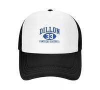 Windsoul Vintage Dillon Panthers 3 Gorra de béisbol Fiesta de Espuma Sombrero Gorra de Lujo Sombreros de Hombre Mujer Cool