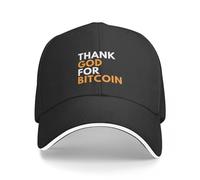 Windsoul Vintage Gracias a Dios por Bitcoin Gorra de Béisbol Casco de Pesca Sombrero de Golf Personalizado Lujo Mujer Hombre Cool
