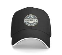 Windsoul Vintage Monte Everest, Base Camp Gorra de béisbol de cumpleaños Sombrero de montañismo Gorra de béisbol Sombreros de Mujer para el Sol Cool para Hombre