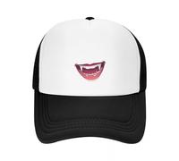 Windsoul Vintage Muérdeme Primero Matar Lesbi Serie Dientes de Vampiro Sangre Gorra de Béisbol Sombrero de Navidad Sombrero Marca de Lujo Gorras de Hombre Mujer Cool