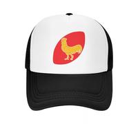 Windsoul Vintage Rugby Francia Gorra de béisbol Sombrero de Caballo Sombrero de Bola Salvaje Marca de Ropa de Calle Gorra de Hombre Niño Niño Mujer Cool