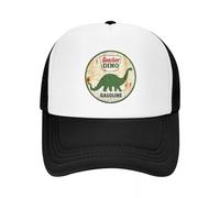 Windsoul Vintage Vintage Sinclair Dino Gasolinera Estación de Servicio Letrero Gorra de Béisbol Gorra Táctica Militar Gorra de Pelota Gorras Hombre Mujeres Cool
