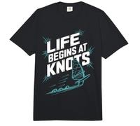 Windsurf Life Begins At 20 Knots Motivación Windsurfista Comfort Colors Adult Heavyweight T-Shirt