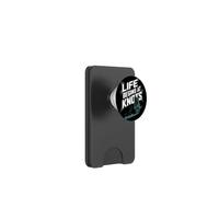 Windsurf Life Begins At 20 Knots Motivación Windsurfista PopSockets PopWallet para MagSafe