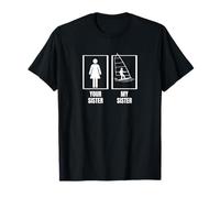 Windsurfer Your Sister My Sister Brother Funny Windsurf Camiseta