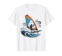 Windsurfista Estilo Windsurf Camiseta