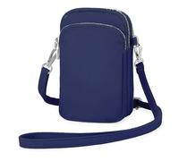 WindTook Mini Bolso para Movil Bandolera Mujer Bolso Pequeño Bolso Monedero Movil Mujer Celular Cruzado Bolsa De Tarjeta Bancaria Crossbody 11x 5 x 17cm Azul(para Celular 5.8 IN)