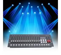WindWilder DMX Controll 512 - Mesa de mezclas de luz LED Premium para escenarios, sin ajuste de escena, consola Easy Light para iluminación de escenarios y DJ (12 W, programa de memoria 16)