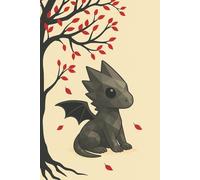 Windy Branches Dragon || Lined Journal, 6x9", 120 Pages: Autumn Tree Fantasy Notebook for Writers, Dreamers, and Dragon Lovers