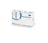 Wine And More ARO - Limpiaparabrisas (2 pliegues, 64 hojas por rollo, paquete de 32 rollos, papel absorbente blanco