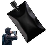 Wine Bottle Flask, Stainless Steel Hip Flask, Portable Flat Drinking Flasks Pocket Leakproof Container For Camping Alcohol Wine Outdoor Activity Storage Solution Device Travel Accessory Shield Kit