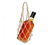 Wine Bottle Net Tote - Mesh Tote,Wine Bag,for Home Bar Restaurant Outdoor BBQ Picnic Travel Hiking Eventrporates An Open Weave Design That Highlights Its Crochet Craft Texture, Assuring Breathability