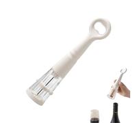 Wine Bottle Opener - Manual Topper Cork Tools, Stainless Steel Wine Opener with Ergonomic Grip, Professional Accessory, Easy-Glide Lever Mechanism, Kitchen Tool for Home Restaurant Dining Party