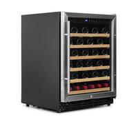 Wine Cellar 50 Bottles Stainless Steel CHR 1T - Vinobox - 132 Glass