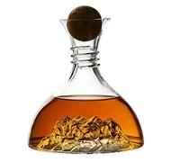 Wine Decanter, 1800ml Glass Serveware Large Capacity Wine Aerator for Home Restaurant Collectors Dinner Party Tasting Event Wedding Bars