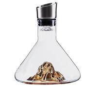Wine Decanter - Crystal Wine Decanter | Wine Dispenser | Wine Aerator | 1500 ml Crystal Glass Wine Jarra con botella incorporada | Wine Hand-Held Aerator For White And Red Wine