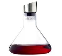 Wine Decanter, Glass Carafe with Aerator, 1500ml Capacity, Built-in Dispenser Spout, Hand-Held Pourer Tool, Wine Accessory, Ideal for Men, Home Bar, Dinner, Gifting, Celebration Use