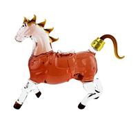 Wine Decanter - Liquor Decanter, Horse Design Whiskey Bottles | 1000ml Decorative Animal Dispenser | Red Liquor For Men Boyfriend Couple Bourbon Lovers Home Bar New Year Wedding Husbands Decoration