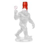 Wine Decanter - Wide Mouth Glass Liquor Bottle for Elegant Pouring | Whiskey Decanter with Precision Stopper & Clear Crystal Design supporting Bourbon Bar Birthday Wedding Housewarming Men Dad Fathers