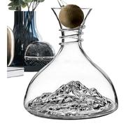 Wine Decanter, Wine Aeration Glass, 1800 ml Glass Serveware | Gran Capacidad Aerator de vinos | Para Home Restaurant Collectors Dinner Party Tasting Event Wedding Bartenders Bars Hoteles Clubs Dining