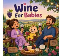 Wine for Babies: A Funny Rhyming Picture Book About Grapes, Vineyards, Cheese, and Grown-Up Grape Juice (Grown-Up Lessons for Little Minds)