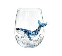Wine Glasses Stemless - Handcrafted 3d Marine Animal Stemless Wine Glass