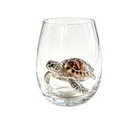Wine Glasses Stemless - Handcrafted 3d Marine Animal Stemless Wine Glass