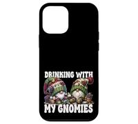 Wine Gnomes For Women and Men Funny Drinking with My Gnomies Carcasa para iPhone 12 Mini