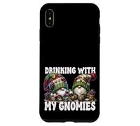 Wine Gnomes For Women and Men Funny Drinking with My Gnomies Carcasa para iPhone XS MAX