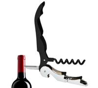 Wine Key Stainless Steel Cork Screwer sOpener With Foil Cutter | Abridores de vinos resistentes Select Corkscrsew for Restaurant Waiters, Sommelier, Bartenders
