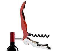Wine Key Stainless Steel Cork Screwer sOpener With Foil Cutter | Abridores de vinos resistentes Select Corkscrsew for Restaurant Waiters, Sommelier, Bartenders