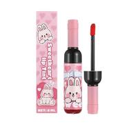 Wine Lip Stain, Liquid Gloss Set, Pink Matte Finish, Long-Lasting Waterproof, Moisturizing Lips Formula for Women and Girls, All-Day Beauty Makeup Look
