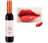 Wine Liquid Lipstick, Wine Lip Tint, 6 Colors Lady Long Lasting Make Up Gloss Matte Lip Tint Wine Bottle Cover, Waterproof Moisturizing & Non-Stick Cup Lip Gloss Lip Sticks (RD01)