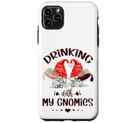 Wine Lover Gnomes - Drinking with My Gnomies - Funny GNOME Carcasa para iPhone 11 Pro MAX
