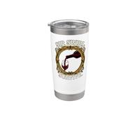 Wine Lover Sip Swirl Survive Funny Red Wine Tasting Vaso térmico de acero inoxidable de doble pared
