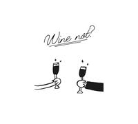 Wine Not? Lined Journal: 120 Pages Wine Lovers Notebook for Thoughts, Ideas & Reflections - Elegant Gift for Women, Wine Tasting Notes & Relaxation Writing