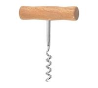 Wine Opener Corkscrew - T Shape Manual Wines Bottle Opener | Easy Screw-In and Pull Cork Design for Home, Bar, Kitchen, Party, Wine Lovers, Durable and Easy-to-Use Corkscrew Tool