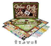 Wine-Opoly Property Trading Board Game - juego para adultos, diversión de estrategia para 2 a 6 jugadores, 18+ - Un juego de comercio de vinos completamente equilibrado