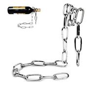 Wine Rack - Hierro, Suspensión Cadena de Hierro Titular del Vino, Diseño Creativo | Encimera Free-Stand, Storage Holder, Botella Creativa Novedad Regalo Para Cocina Decoración de Mesa para el Hogar