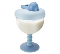 Wine Sippy Cup - 5.12 Inch Leak-proof Children's Goblet Mug | 6oz Odorless Drinking Cup For Boys, Girls Age Over 12 Months, Home, Indoor, Outdoor, Party, And Birthday Gift For